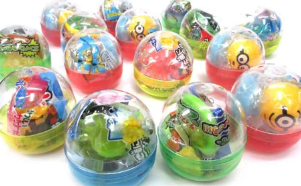 65mmおもちゃ入りガチャカプセル