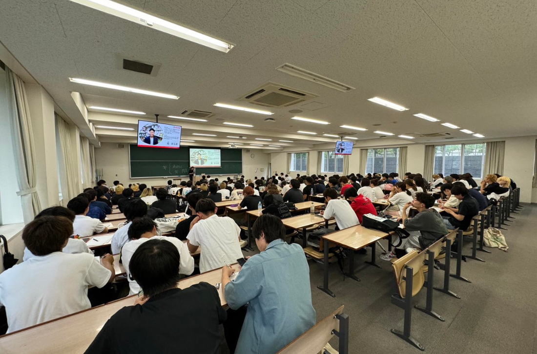 登壇授業の様子
