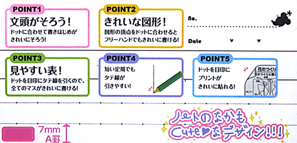 キャラ文具 Campusノート ドットa罫 5冊パック ディズニースタンダード 堀商店 景品 販促品 お祭り用品の激安販売