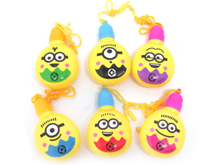 ミニオンズ たまご型 シャボン玉 ペンダント