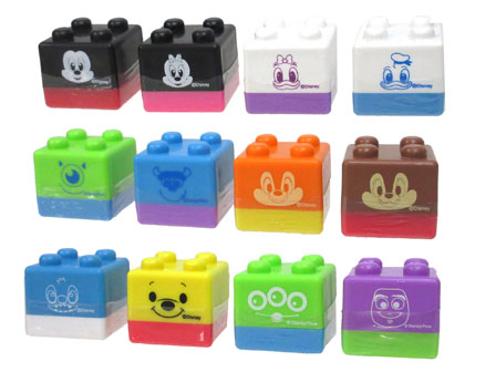 50景品 ディズニー ブロック型スタンプ|【堀商店】景品・販促品 