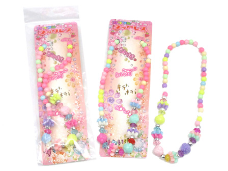 50景品　カラフルジュエルネックレスのサムネイル画像