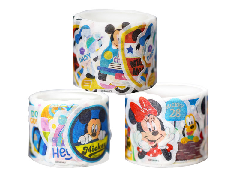 50景品 ディズニーダイカットロールステッカー|【堀商店】景品・販促品