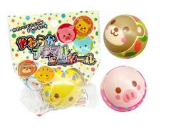 50景品　やわらかアニマルミニボールのサムネイル画像