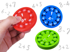 50景品　カラフル算数スピナーのサムネイル画像