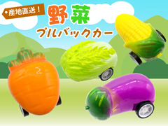 50景品　産地直送！野菜プルバックカーのサムネイル画像