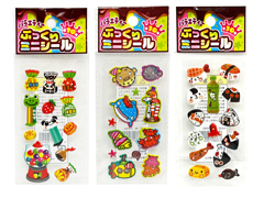50景品　バラエティぷっくりミニシールのサムネイル画像