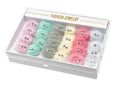 50景品　目玉ちびファーゆびわのサムネイル画像