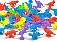 50景品　吸盤恐竜フィギュアのサムネイル画像