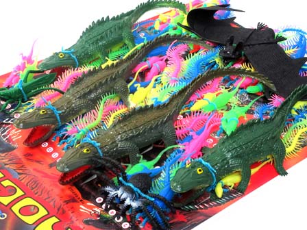 くじ 【30円×100付】ショック当て ワニ|【堀商店】景品・販促品