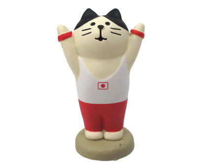 concombre　アスリート猫　体操猫の画像
