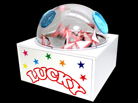 代引き不可】ラッキーエアー抽選器|【堀商店】景品・販促品・お祭り