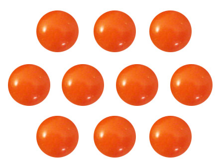 イベント　抽選玉　オレンジの画像