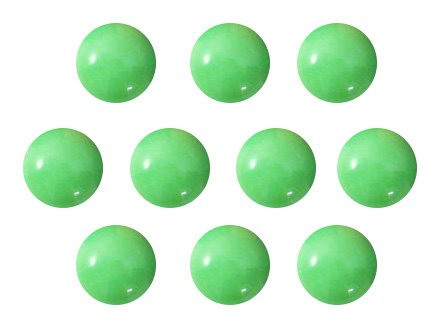 イベント　抽選玉　薄緑のサムネイル画像