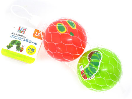 キャラ玩具 はらぺこあおむし ぷにぷに3号ボール|【堀商店】景品・販促