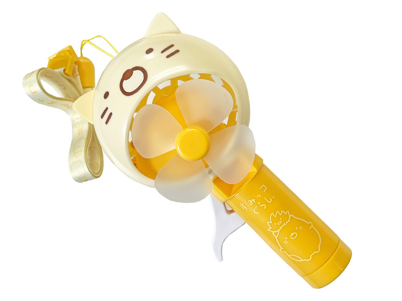 キャラ玩具 フリクションミストファン すみっコぐらし ねこ|【堀 キャラ玩具 フリクションミストファン すみっコぐらし ねこ|【堀
