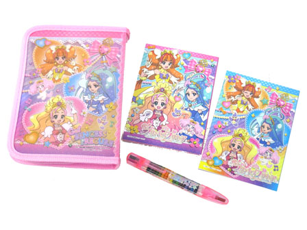 Go！プリンセスプリキュア　画集セット キャラ玩具 【大特価】GO!プリンセスプリキュア ファスナー