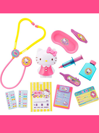 キャラ玩具 ハローキティ おしゃべりお医者さんセット|【堀商店】景品