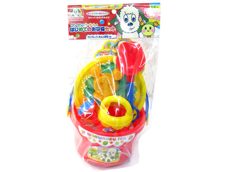 キャラ玩具 ワンワンとうーたん はじめてのお砂場セット4|【堀