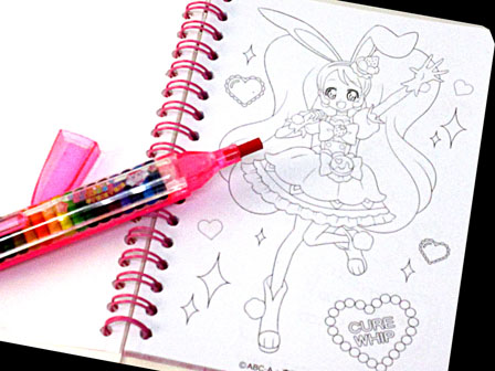 キラキラ プリキュアアラモード ぬりえショルダー 堀商店 景品 販促品 お祭り用品の激安販売