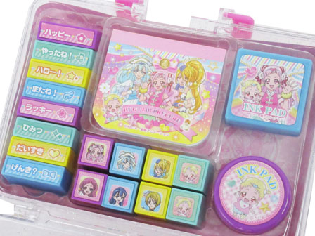 キャラ玩具 HUGっと！プリキュア スタンプメモセット|【堀商店