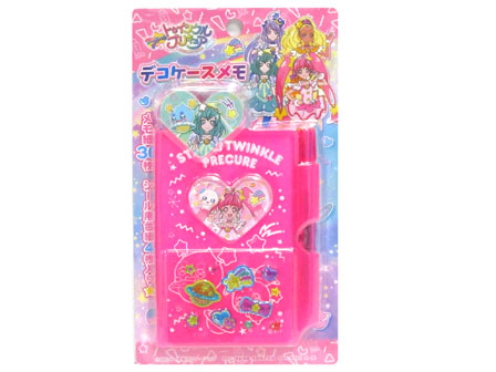 【公式】 キャラ玩具 スター☆トゥインクルプリキュア デコケースメモ メモ帳