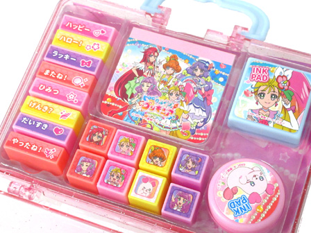 キャラ玩具 トロピカル ジュ プリキュア スタンプメモセット 堀商店 景品 販促品 お祭り用品の激安販売