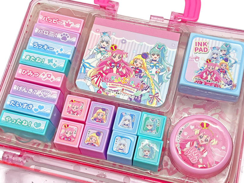 キャラ玩具 【大特価】わんだふるぷりきゅあ スタンプメモセット|【堀