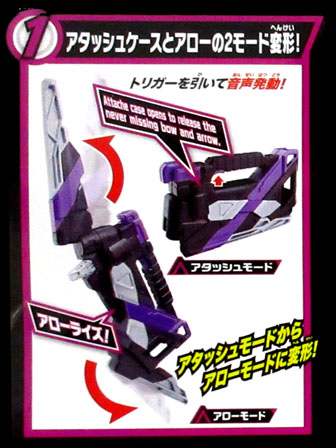 キャラ玩具 仮面ライダーゼロワン DXアタッシュアロー|【堀商店