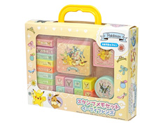 キャラ玩具　ポケットモンスタースタンプメモセ...のサムネイル画像