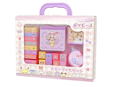 キャラ玩具　ポケピース　スタンプメモセットのサムネイル画像