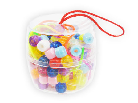 女の子おもちゃ 小タル ビッグジャンボビーズ|【堀商店】景品・販促品