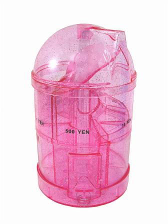 男女共用おもちゃ 不思議な貯金箱 ピンク 堀商店 景品 販促品 お祭り用品の激安販売