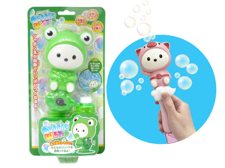 しゃぼん玉 バブルワンド【全4柄：選べません】|【堀商店】景品・販促