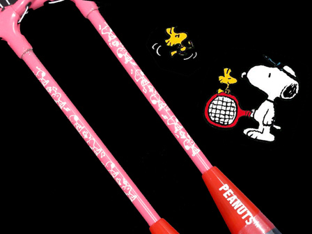 新品未使用】PEANUTU×VICTOR バドミントンラケット スヌーピー