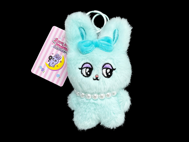 女の子おもちゃ ラヴィットミミィー ぬいぐるみ：ブルー|【堀商店