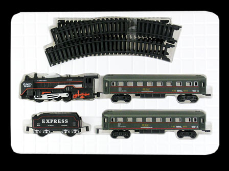 Amazon | RAIL KINGレールキング 電動走行・4両編成機関車セット