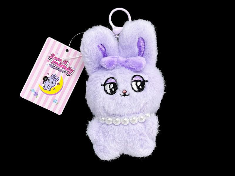 女の子おもちゃ ラヴィットミミィー ぬいぐるみ：パープル|【堀商店