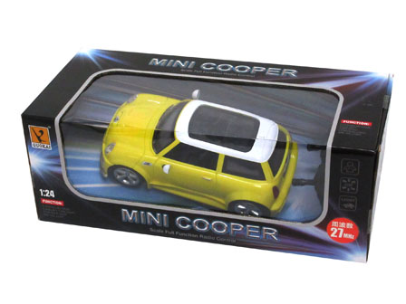 男の子おもちゃ RC ミニクーパー 1：24【色選べません】|【堀商店