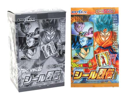 【激レア・シュリンク付き新品未開封】シール烈伝スーパーデラックス BOX シール ドラゴンボール超 シール烈伝 パック|【堀商店】景品・販促品