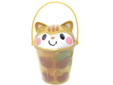 工作 こむぎんちょ アニマルセット リス（黄）|【堀商店】景品