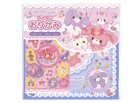 おりがみ シールつきおりがみ ぼんぼんりぼん|【堀商店】景品・販促品