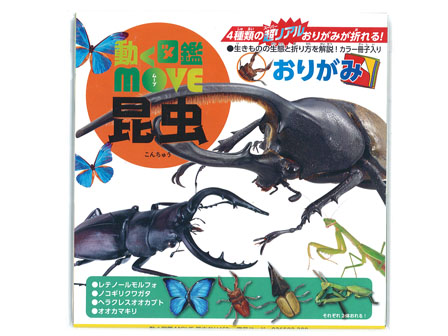 おりがみ　動く図鑑MOVE　昆虫のサムネイル画像