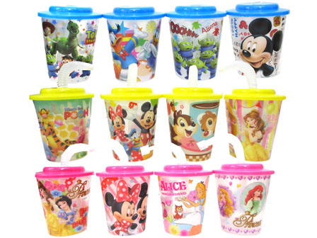 100景品 ディズニー プチストローコップ 堀商店 景品 販促品 お祭り用品の激安販売