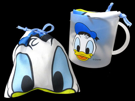 100景品 ディズニー 顔柄コップ巾着袋2|【堀商店】景品・販促品
