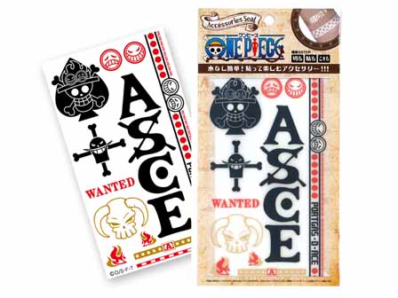 100景品 大特価 アクセサリーシール ワンピース ポートガスdエース 堀商店 景品 販促品 お祭り用品の激安販売