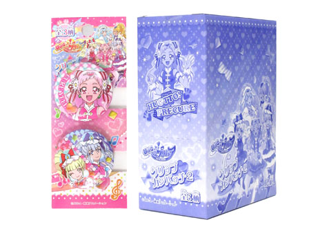 100景品 HUGっと！プリキュア クリップカンバッチ2|【堀商店】景品