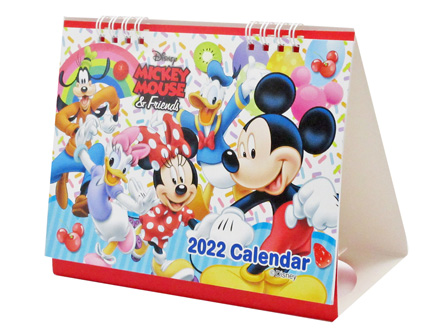 100景品 ディズニー 卓上カレンダー22年 堀商店 景品 販促品 お祭り用品の激安販売