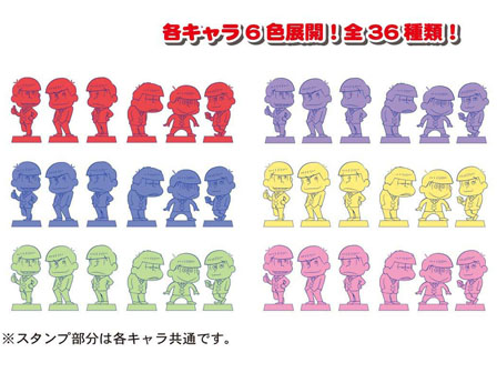 100景品 【大特価】おそ松さん消しゴムフィギュアスタンプ|【堀商店