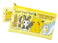 100景品　ポケットモンスター　クリアポーチ...のサムネイル画像